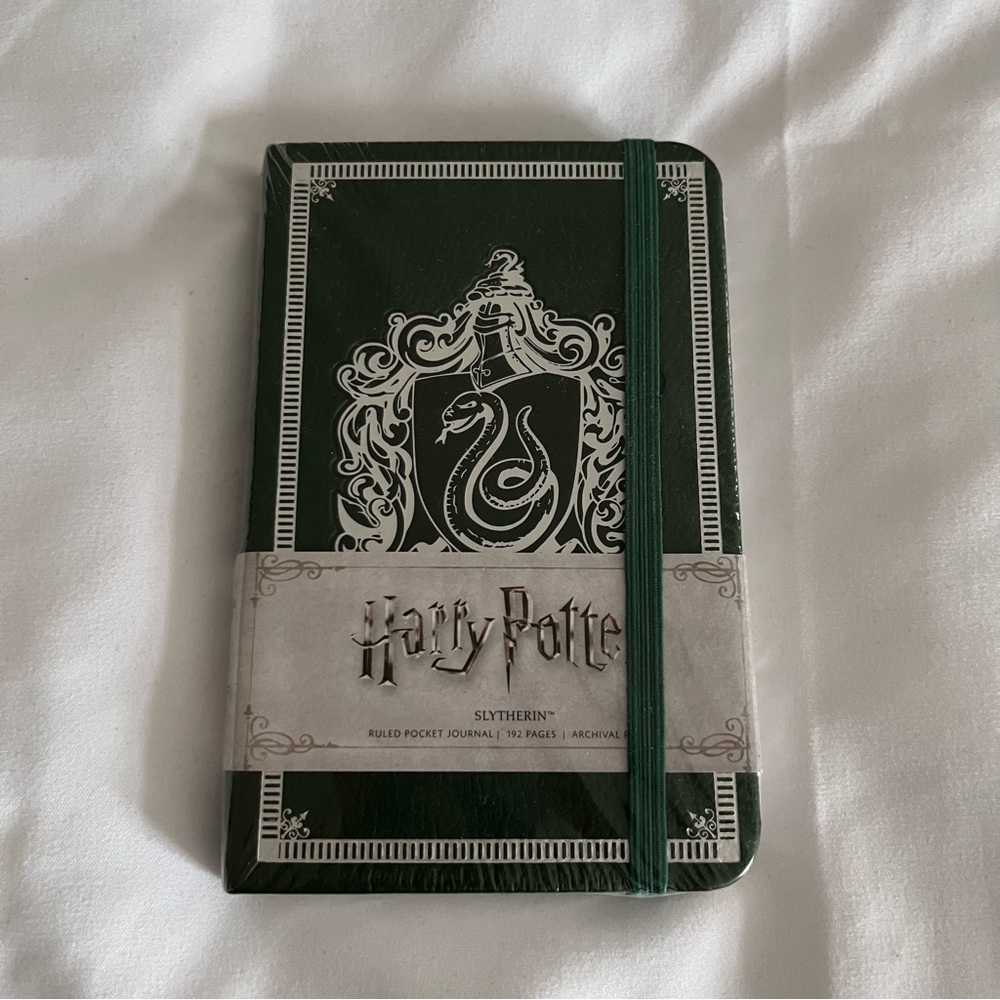 Harry Potter Slytherin Ruled Pocket Journal